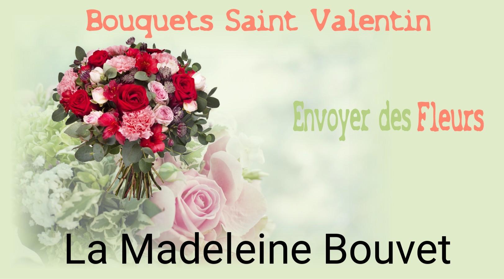 Roses de Saint-Valentin livrées à La Madeleine-Bouvet